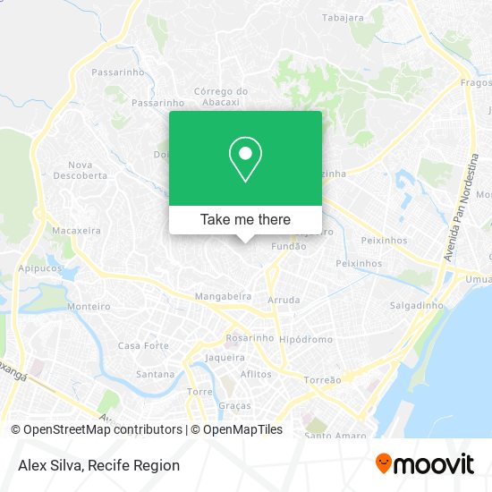 Alex Silva map