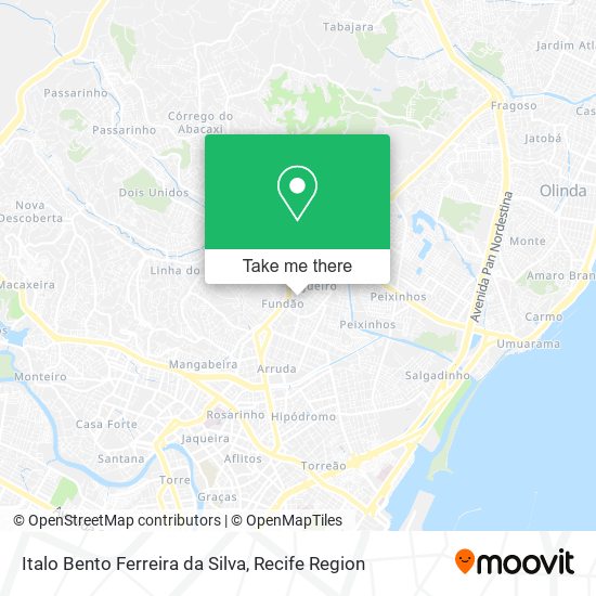 Italo Bento Ferreira da Silva map