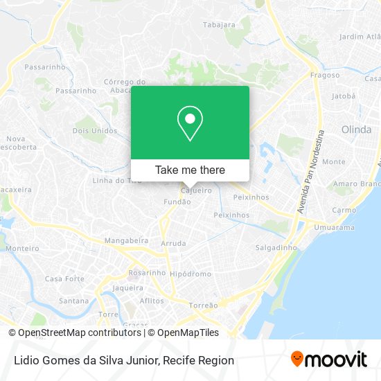 Lidio Gomes da Silva Junior map