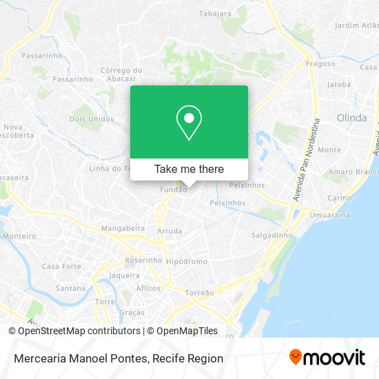 Mercearia Manoel Pontes map