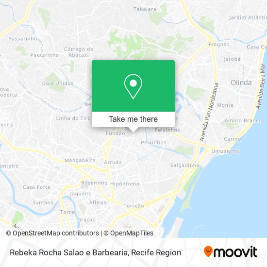 Rebeka Rocha Salao e Barbearia map