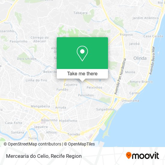 Mercearia do Celio map