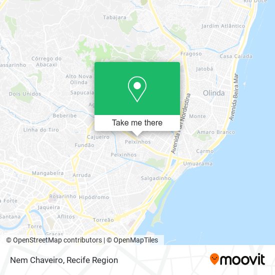 Nem Chaveiro map