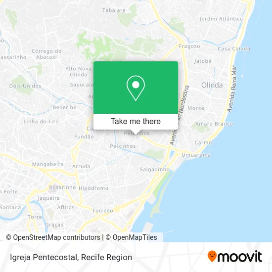 Igreja Pentecostal map