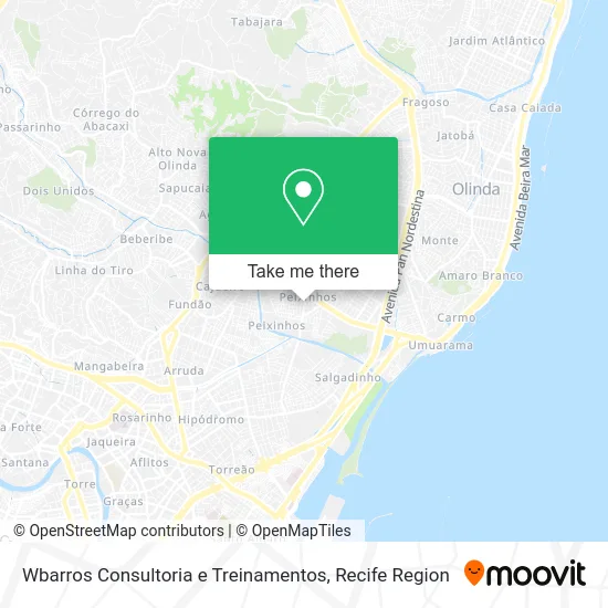 Wbarros Consultoria e Treinamentos map