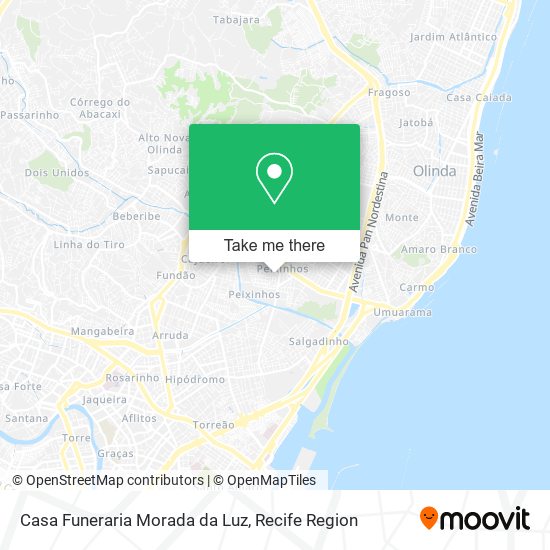 Casa Funeraria Morada da Luz map