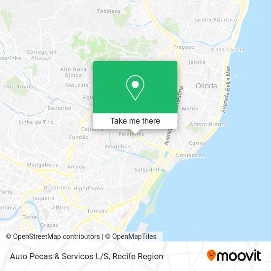 Auto Pecas & Servicos L/S map