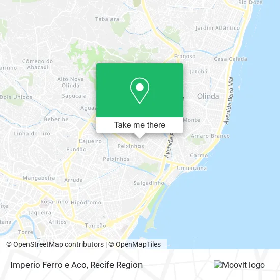 Imperio Ferro e Aco map