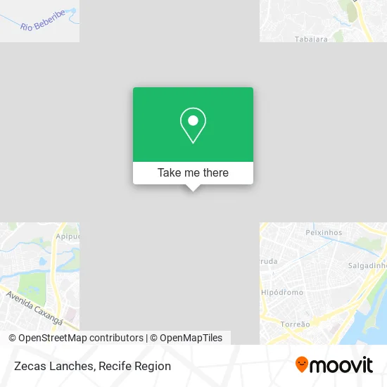 Zecas Lanches map