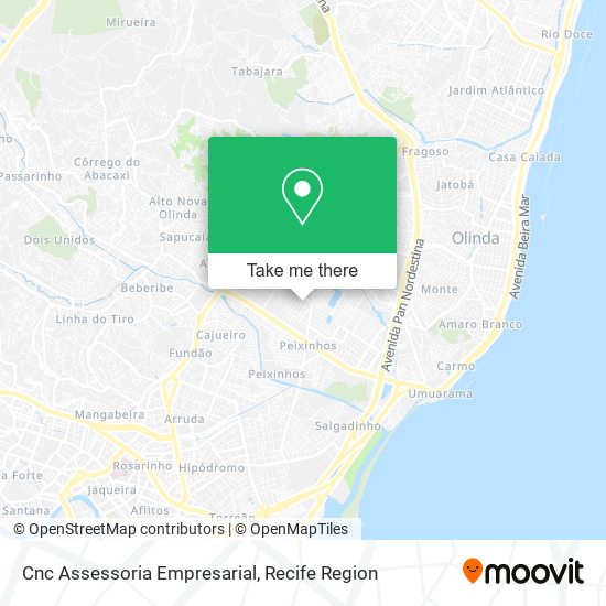 Cnc Assessoria Empresarial map