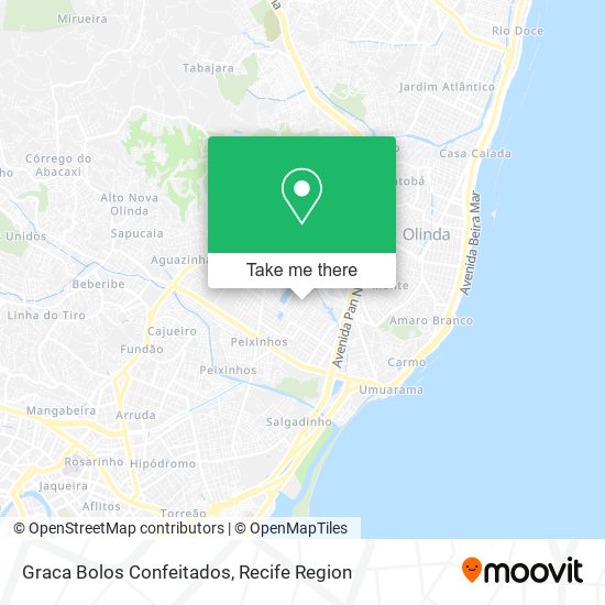 Graca Bolos Confeitados map