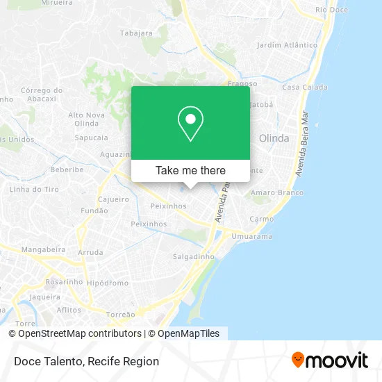 Doce Talento map
