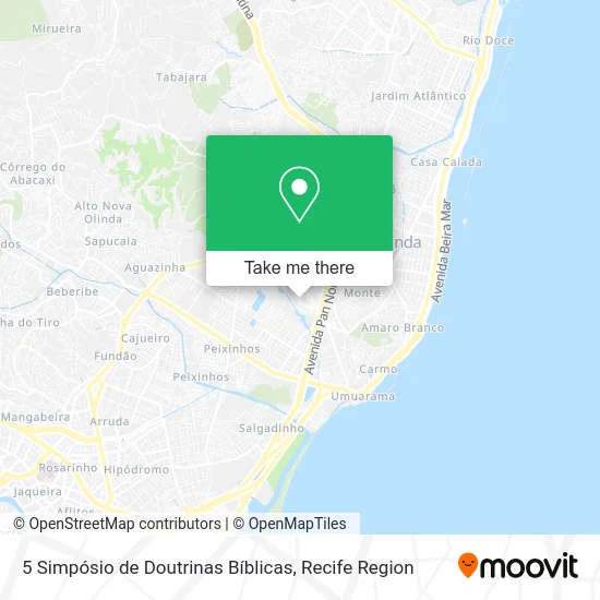 5 Simpósio de Doutrinas Bíblicas map