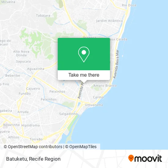 Batuketu map
