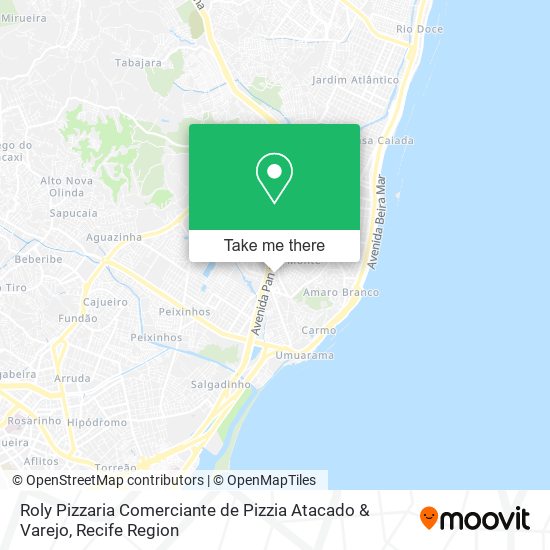 Roly Pizzaria Comerciante de Pizzia Atacado & Varejo map