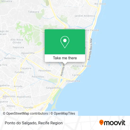 Ponto do Salgado map