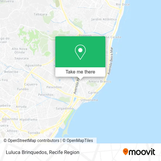 Luluca Brinquedos map