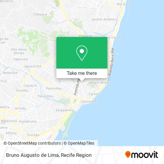 Mapa Bruno Augusto de Lima