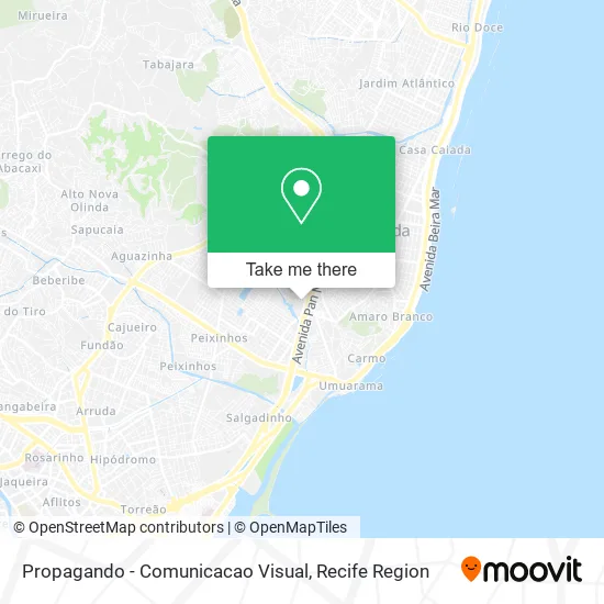 Propagando - Comunicacao Visual map