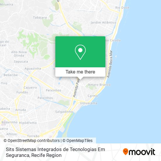 Sits Sistemas Integrados de Tecnologias Em Seguranca map