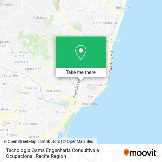Tecnologia Qsms Engenharia Consultiva e Ocupacional map