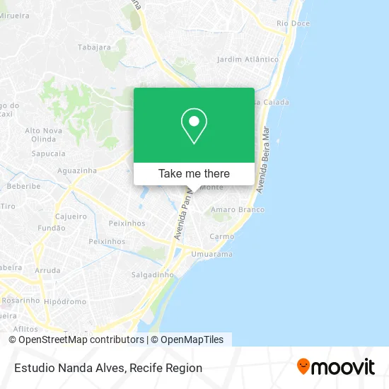 Estudio Nanda Alves map