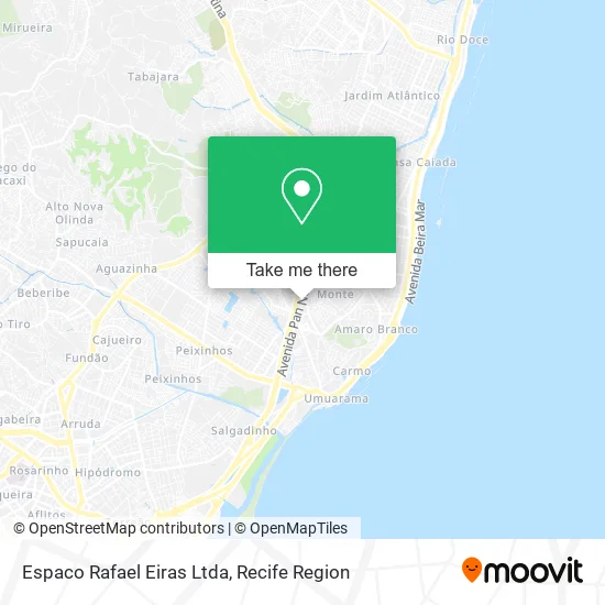 Espaco Rafael Eiras Ltda map