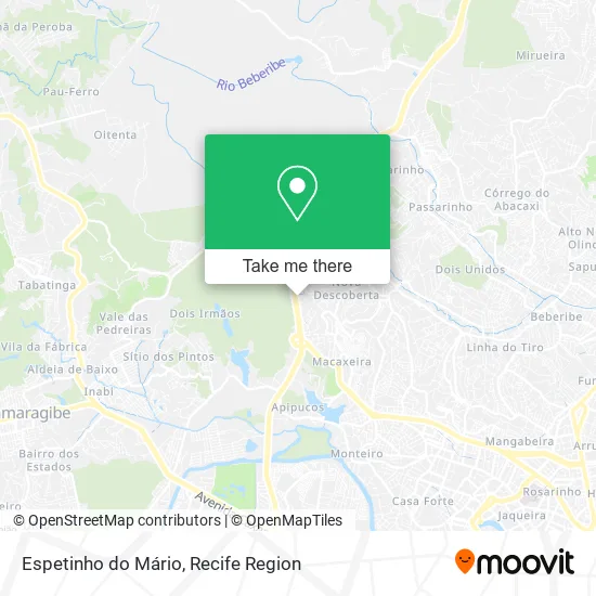 Espetinho do Mário map