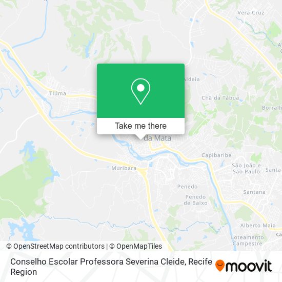 Conselho Escolar Professora Severina Cleide map