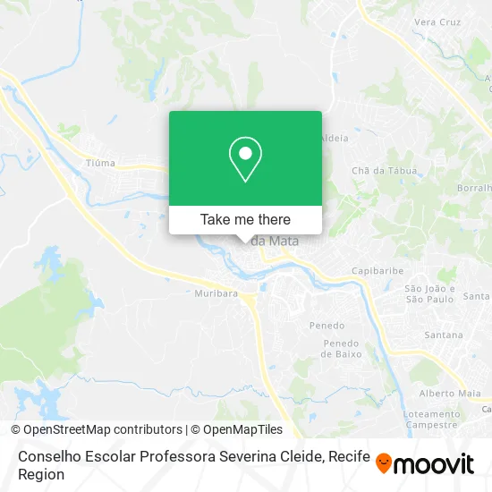 Conselho Escolar Professora Severina Cleide map