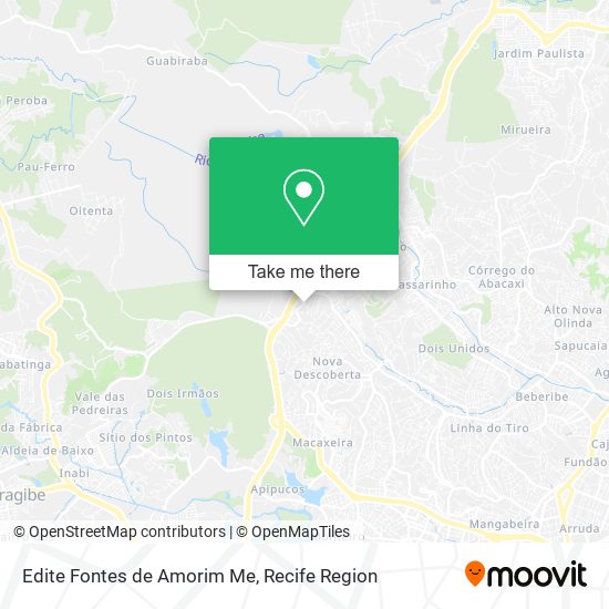 Edite Fontes de Amorim Me map