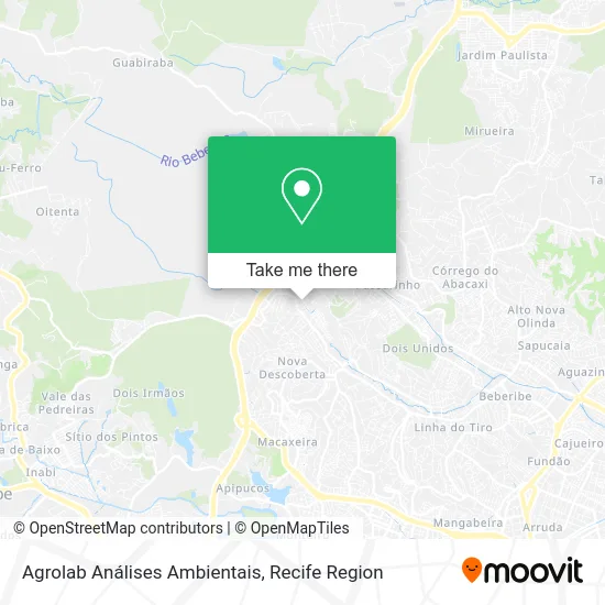 Agrolab Análises Ambientais map
