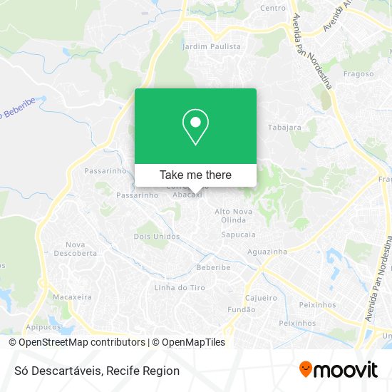 Só Descartáveis map