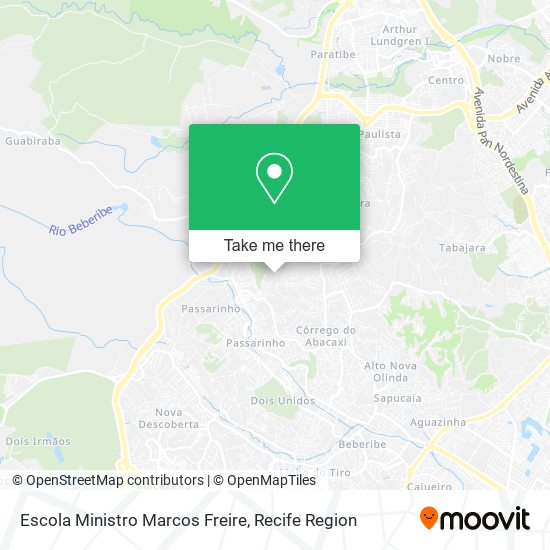Escola Ministro Marcos Freire map