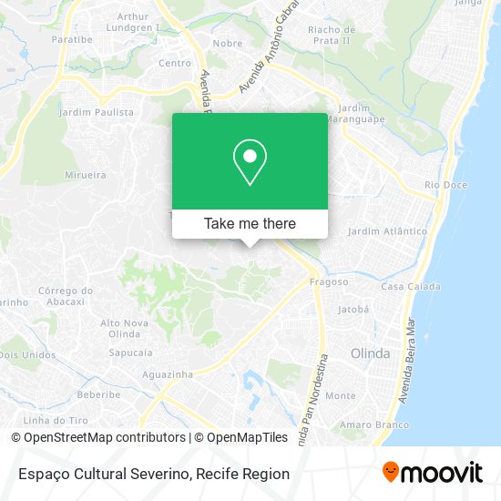 Espaço Cultural Severino map
