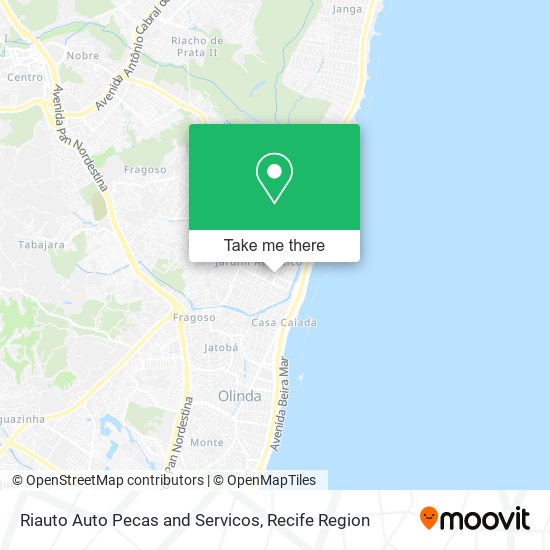 Riauto Auto Pecas and Servicos map