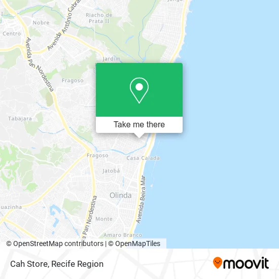 Cah Store map