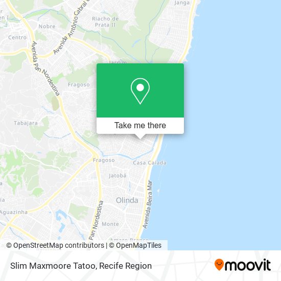 Slim Maxmoore Tatoo map