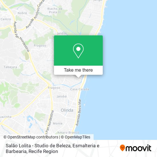 Salão Lolita - Studio de Beleza, Esmalteria e Barbearia map