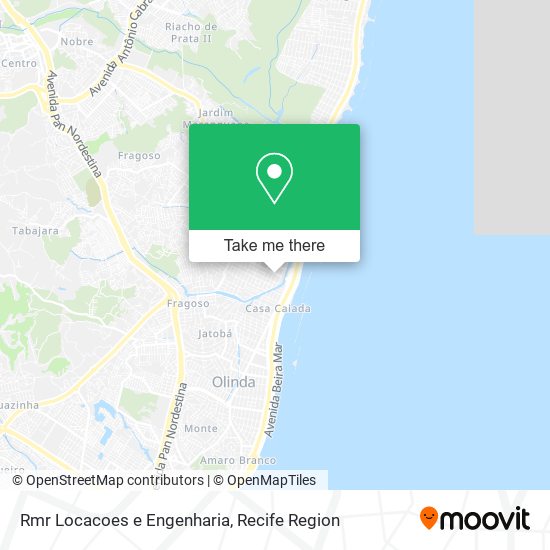 Rmr Locacoes e Engenharia map
