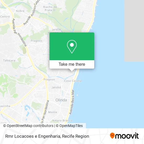 Rmr Locacoes e Engenharia map