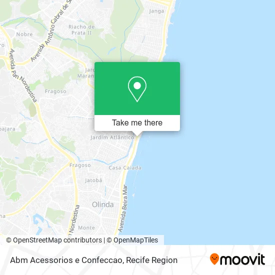 Abm Acessorios e Confeccao map