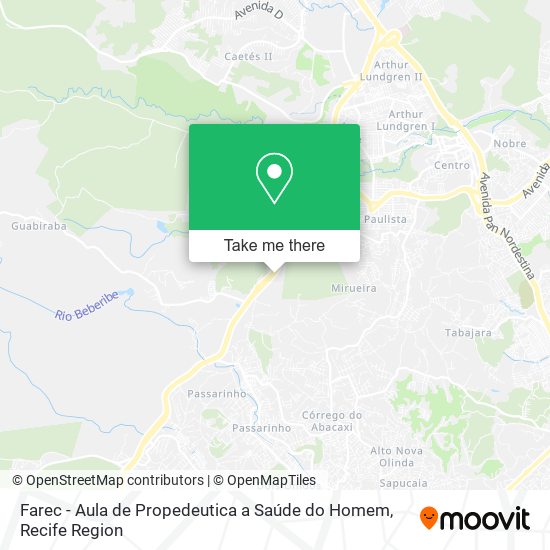 Farec - Aula de Propedeutica a Saúde do Homem map