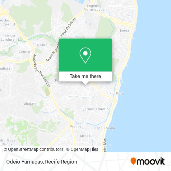 Odeio Fumaças map