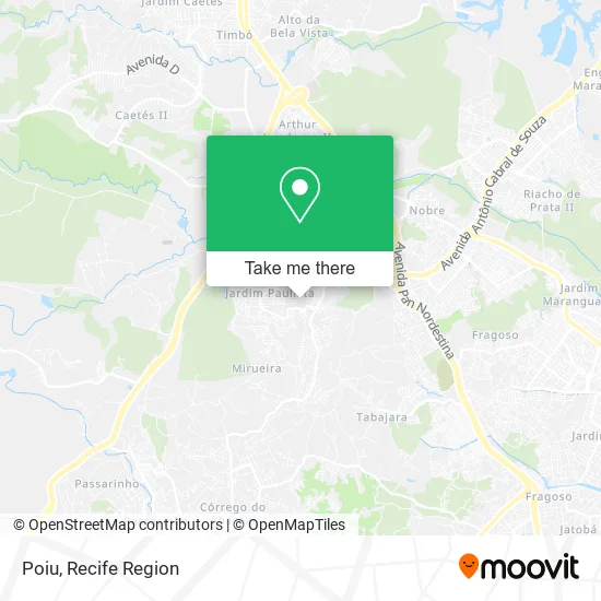 Poiu map