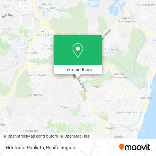 Hdstudio Paulista map