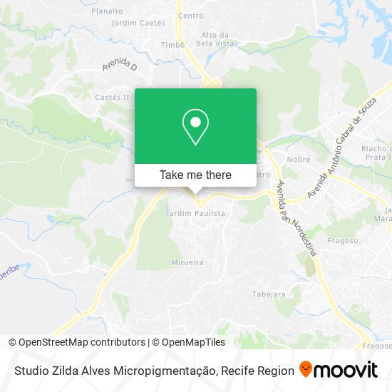 Studio Zilda Alves Micropigmentação map