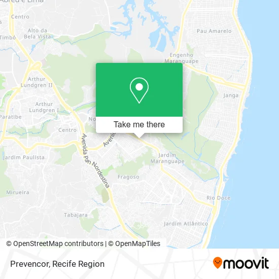 Prevencor map
