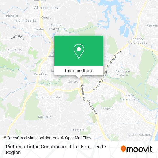 Pintmais Tintas Construcao Ltda - Epp. map