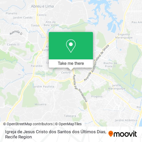 Igreja de Jesus Cristo dos Santos dos Últimos Dias map